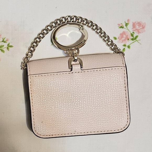 Kate Spade Remi Pink Micro Key Chain Fob EUC Rare - Picture 7 of 9